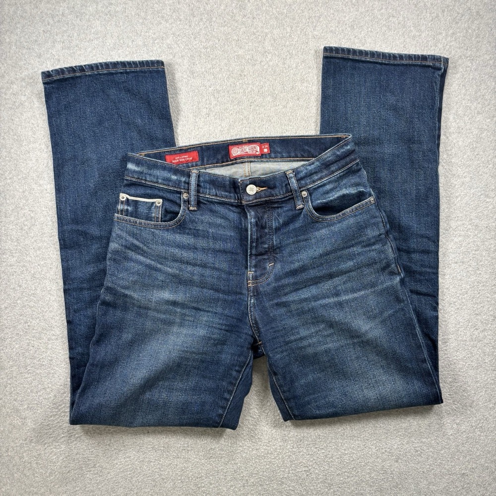 Lucky Brand Women's Lucky Legend Selvedge Raw Denim Loose High Rise Jeans 30x31